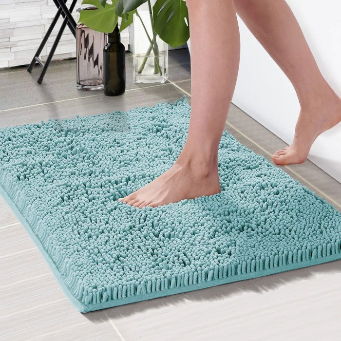 Thick Rectangle Floor Bath Mat Thick Rectangle Floor Bath Mat
