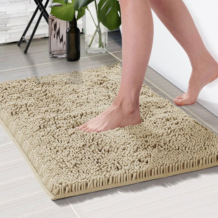 Thick Rectangle Floor Bath Mat Thick Rectangle Floor Bath Mat