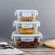 Glass Square Food Storage Container Glass Square Food Storage Container