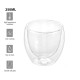 Transparent Double Wall Glass Coffee Cups Transparent Double Wall Glass Coffee Cups