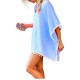 Light Blue Ladies Beach Cover Light Blue Ladies Beach Cover