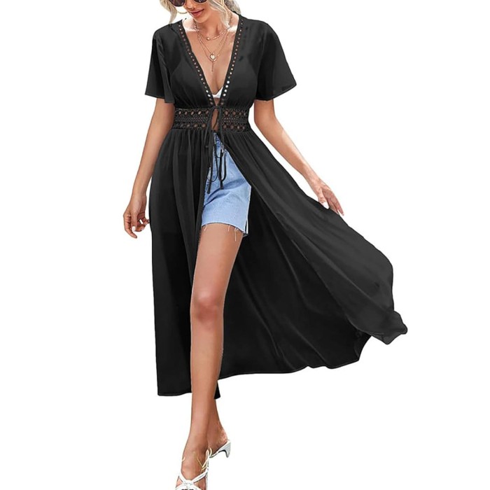 Black Beach Cover Dress Black Beach Cover Dress