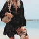 Romantic Crochet Beach Cover