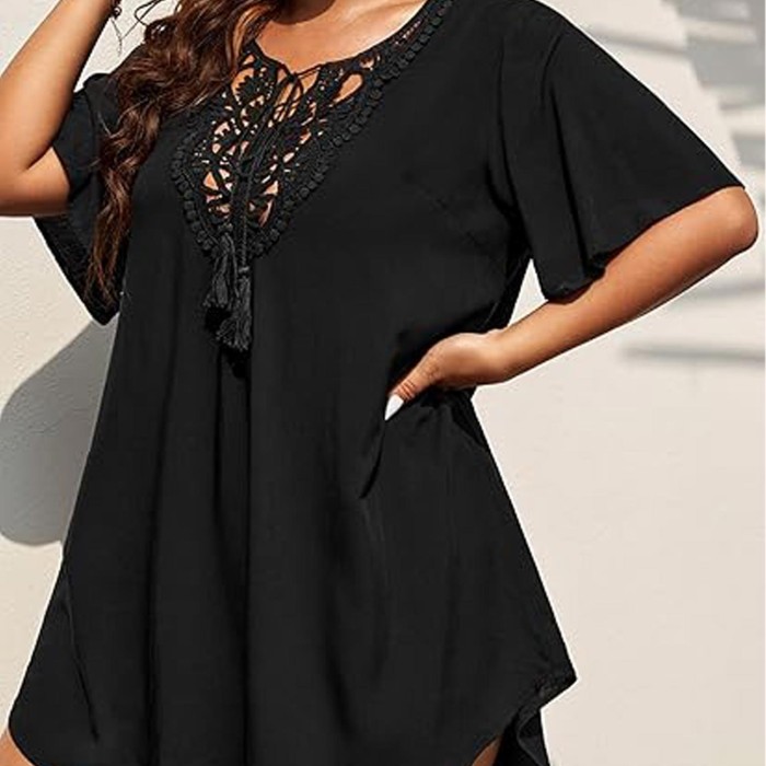Guipure Beach Cover Dress Guipure Beach Cover Dress