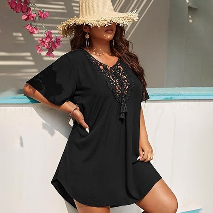 Guipure Beach Cover Dress