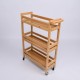 Bamboo Trolley with Three Layers