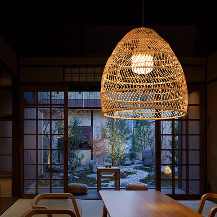 Boho Glow Bamboo Pendant Light Boho Glow Bamboo Pendant Light