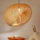 Boho Round Woven Pendant Light Boho Round Woven Pendant Light