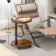 Wooden C Shaped Table