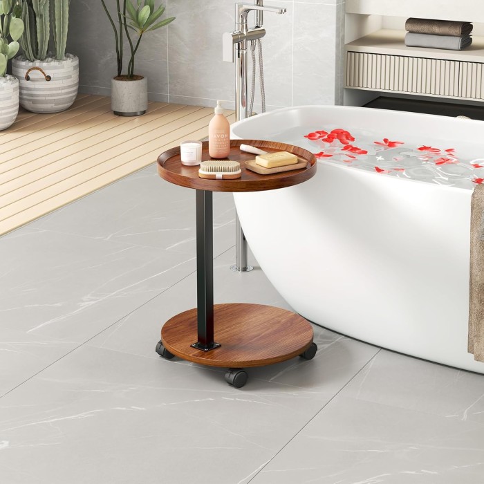 Wooden C Shaped Table Wooden C Shaped Table