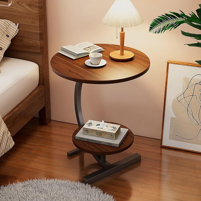 Wooden Two Levels Side Table Wooden Two Levels Side Table