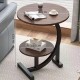 Wooden Two Levels Side Table