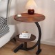 Wooden Two Levels Side Table