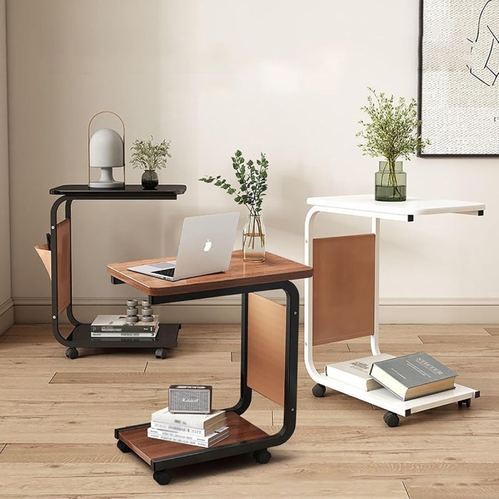 C Shape Side Table