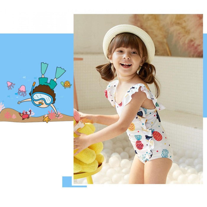 Pineapple Print One Piece Swimsuit Pineapple Print One Piece Swimsuit
