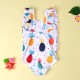 Pineapple Print One Piece Swimsuit Pineapple Print One Piece Swimsuit