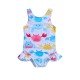 Crabs Prints One Piece Swimsuit Crabs Prints One Piece Swimsuit