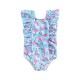 Flamingo Prints One Piece Swimsuit Flamingo Prints One Piece Swimsuit