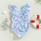 Flamingo Prints One Piece Swimsuit Flamingo Prints One Piece Swimsuit