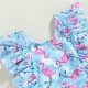 Flamingo Prints One Piece Swimsuit Flamingo Prints One Piece Swimsuit