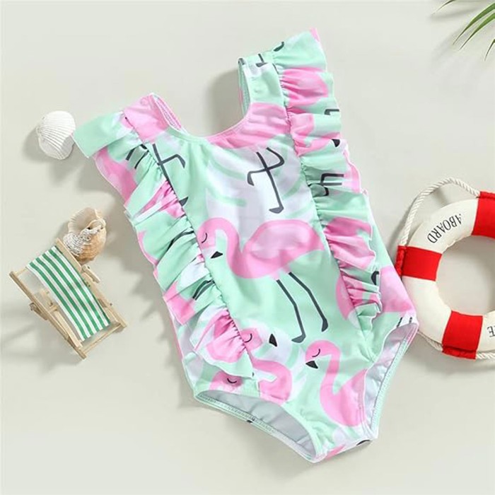 Flamingo One Piece Swimsuit Flamingo One Piece Swimsuit
