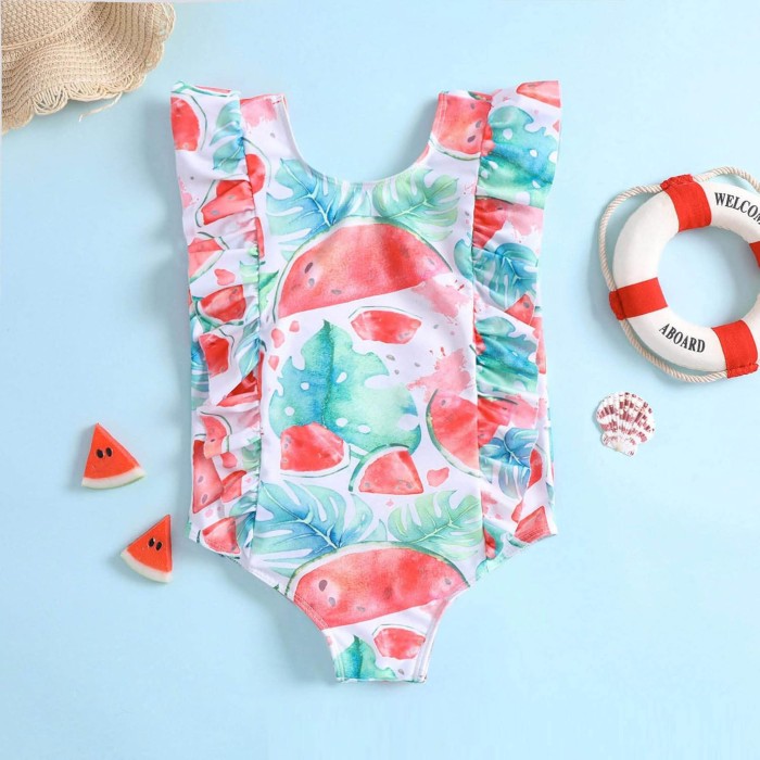 Watermelon One Piece Swimsuit Watermelon One Piece Swimsuit