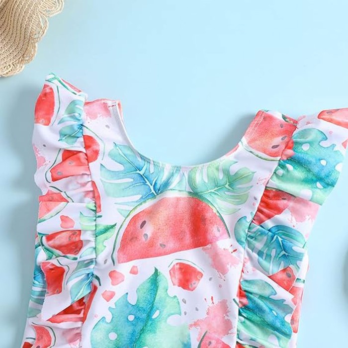 Watermelon One Piece Swimsuit Watermelon One Piece Swimsuit