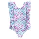 Mermaid Scale Patterns Prints One Piece Swimsuit Mermaid Scale Patterns Prints One Piece Swimsuit