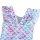 Mermaid Scale Patterns Prints One Piece Swimsuit Mermaid Scale Patterns Prints One Piece Swimsuit
