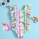 Rainbow One Piece Swimsuit Rainbow One Piece Swimsuit