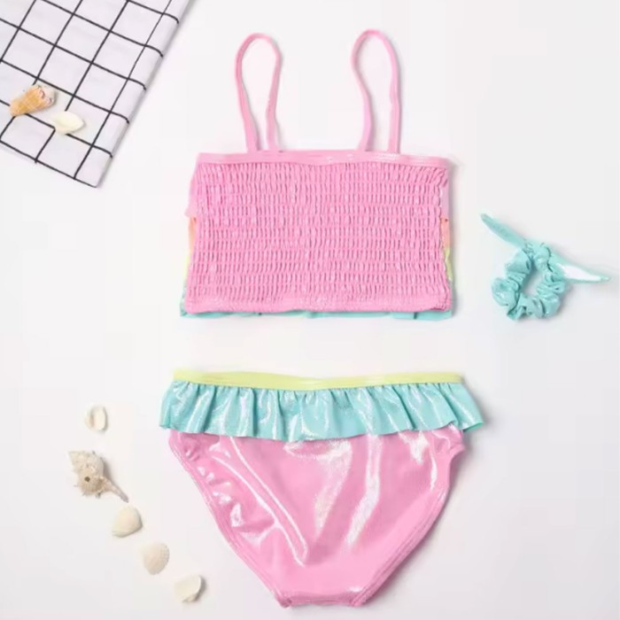 Girl Two Piece Swimsuit Girl Two Piece Swimsuit