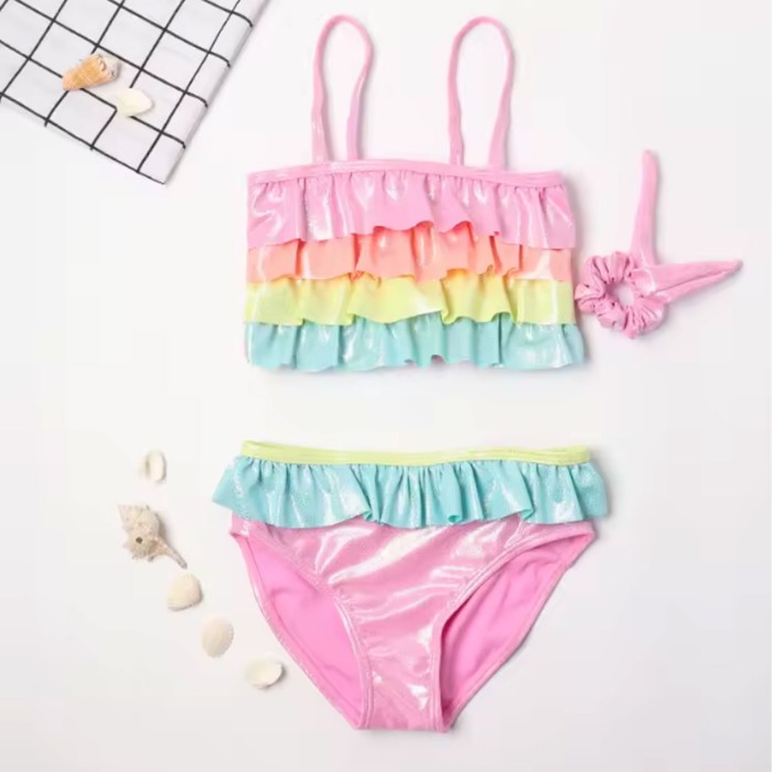 Girl Two Piece Swimsuit Girl Two Piece Swimsuit