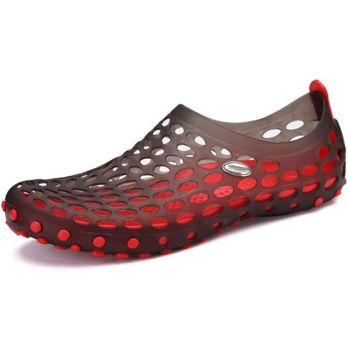 Rubber Mate Couple Clogs Red Rubber Mate Couple Clogs Red