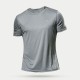 Half Sleeve Grey Sports T Shirt Half Sleeve Grey Sports T Shirt