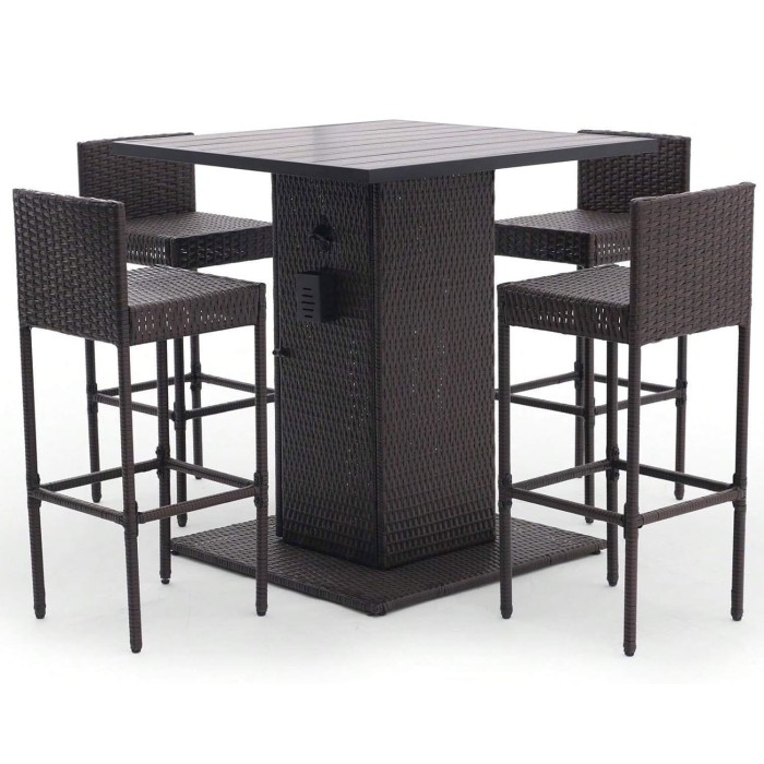 Outdoor Bar Set Outdoor Bar Set