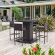 Outdoor Bar Set Outdoor Bar Set