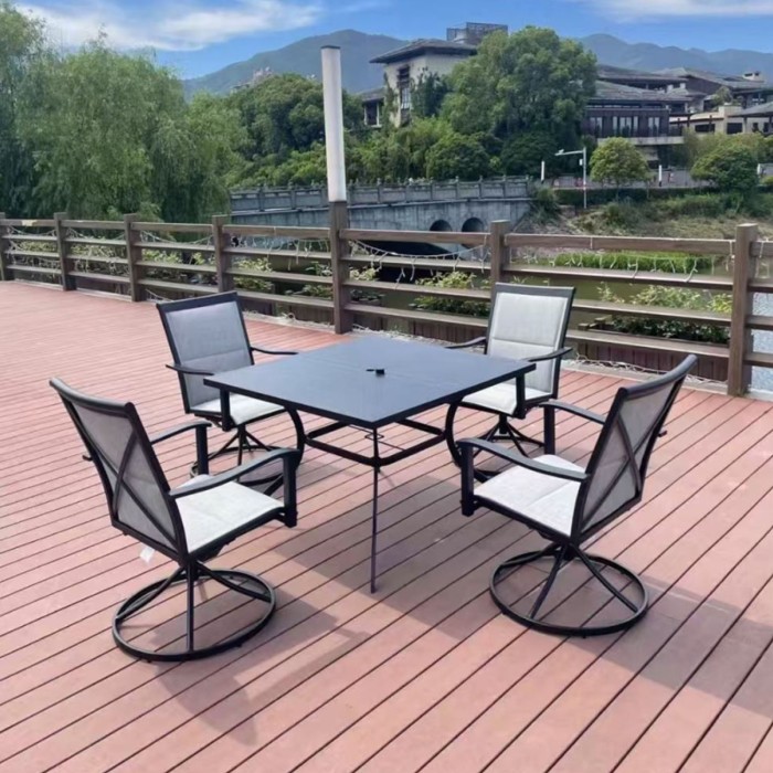 Outdoor Five Pieces Table Set Outdoor Five Pieces Table Set