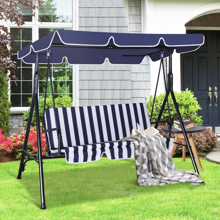 Relax Outdoor Three Person Swing Relax Outdoor Three Person Swing