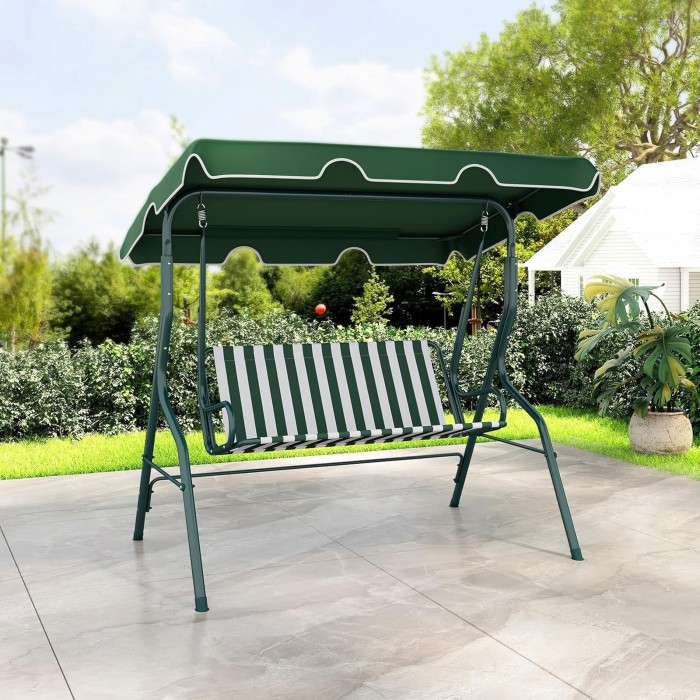 Relax Outdoor Three Person Swing Relax Outdoor Three Person Swing