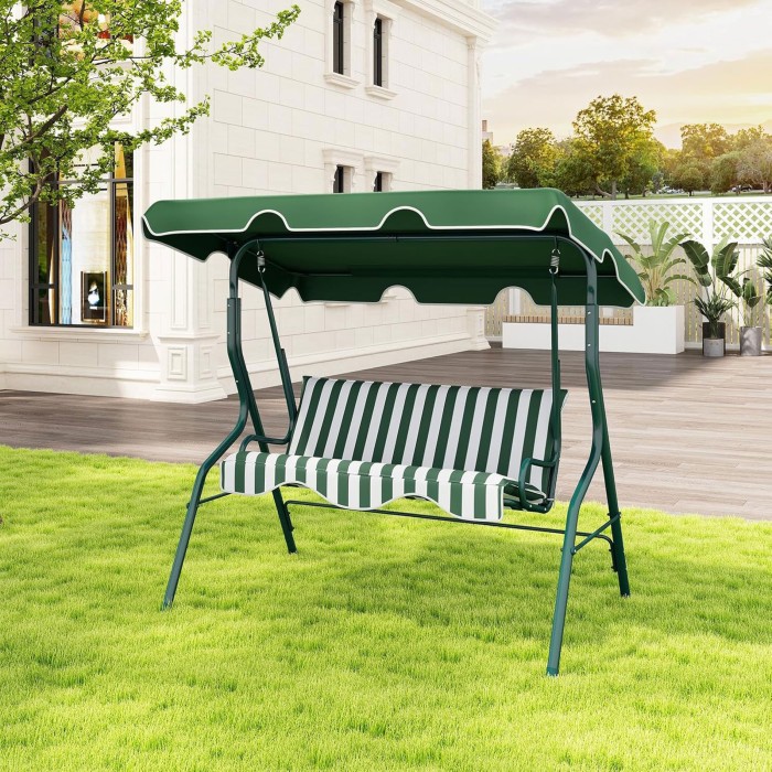 Relax Outdoor Three Person Swing Relax Outdoor Three Person Swing