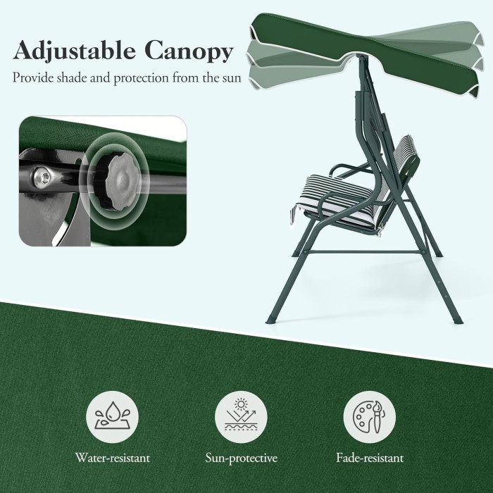 Relax Outdoor Three Person Swing Relax Outdoor Three Person Swing