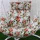 White Rattan Bird Nest Swing Chair White Rattan Bird Nest Swing Chair