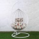 White Rattan Bird Nest Swing Chair White Rattan Bird Nest Swing Chair