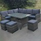 Outdoor Rattan Corner Set Outdoor Rattan Corner Set