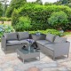 Outdoor Grey Stylish Corner Outdoor Grey Stylish Corner