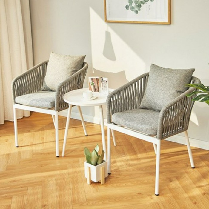 Outdoor Two Chairs and Table Set Outdoor Two Chairs and Table Set