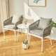 Outdoor Two Chairs and Table Set Outdoor Two Chairs and Table Set