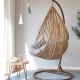 Natural Rattan Bird Nest Swing Chair Natural Rattan Bird Nest Swing Chair