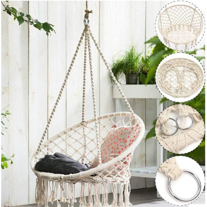 Knitted Hammock Swing Chair Knitted Hammock Swing Chair