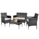 Outdoor Black Compact Set Outdoor Black Compact Set